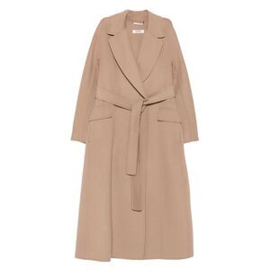 'S Max Mara Neutrals Coats - Double Breasted & Peacoats Women